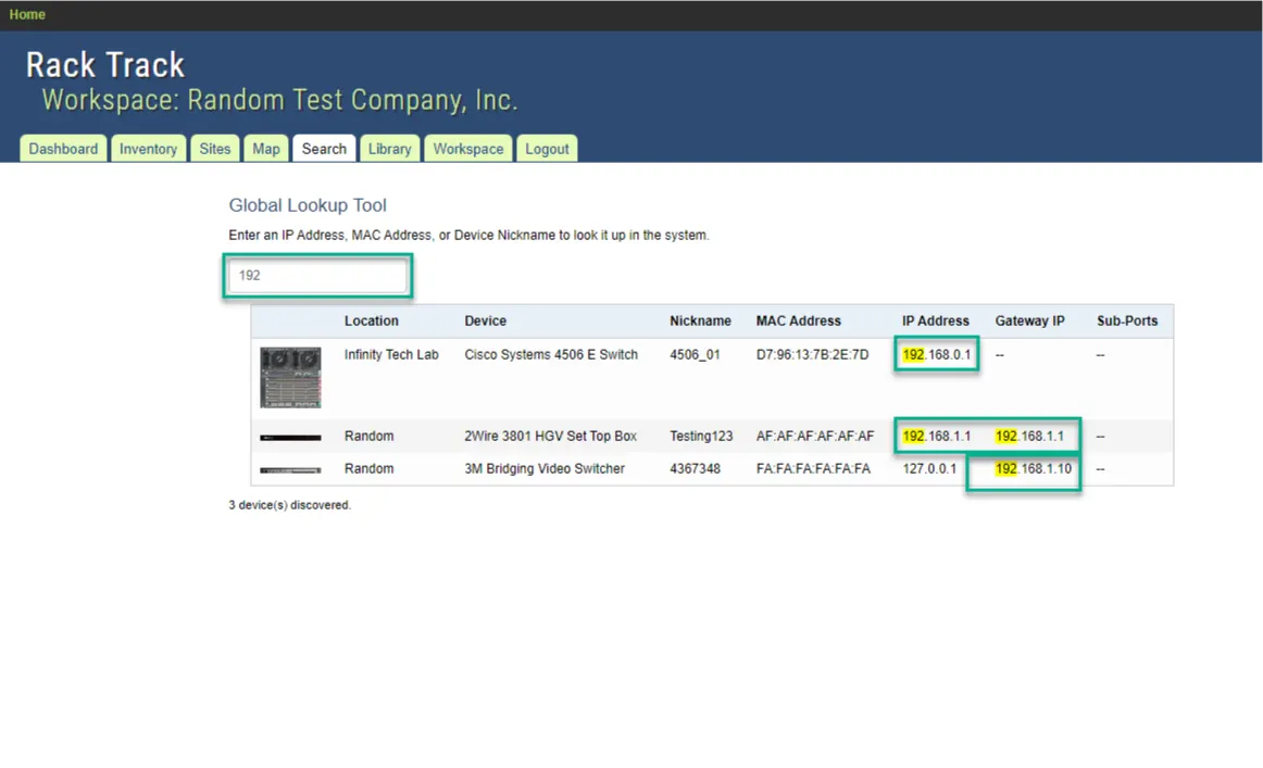 Advanced Searching Features